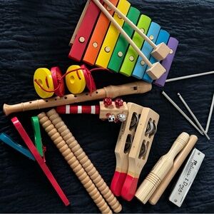 Melissa & Doug Colorful Musical Instrument Set